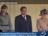 ?Madame regină?. Sarkozy îşi încheie vizita la Londra cu o altă gafă <font color=red>(VIDEO)</font>