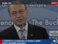 Băsescu: Dialogul cu Rusia nu exclude voinţa statelor din regiune de a intra în NATO