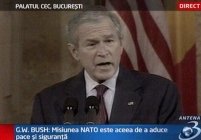 Bush: Vrem ca relaţia dintre SUA şi Rusia să nu se bazeze pe anihilarea reciprocă