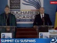 Preşedintele afgan, către Băsescu: Vă mulţumim pentru ajutorul militar pe care ni-l oferiţi