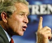 Bush: vizita lui Sarkozy în SUA a fost ca ?ultima încarnare a lui Elvis?