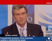 Viktor Iuşcenko: Decizia NATO este o victorie pentru noi