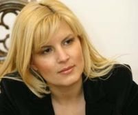 Elena Udrea despre bordurile lui Videanu