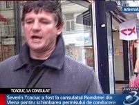 Severin Tcaciuc, căutat de Interpol, s-a întâlnit cu funcţionarii Consulatului Român din Viena