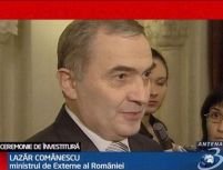 Lazăr Comănescu: Preşedintele a fost clar în privinţa politicii externe