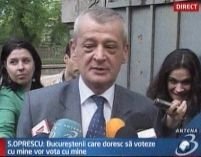 Sorin Oprescu şi-a prezentat demisia din PSD