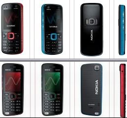Nokia a lansat 5320 şi 5220 XpressMusic, telefoane dedicate iubitorilor de muzică