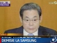 Preşedintele Samsung a anunţat că va demisiona