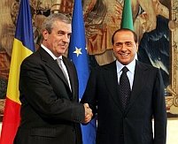 Tăriceanu şi Berlusconi au discutat telefonic despre infractorii români din Italia