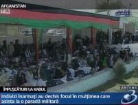 Afganistan. Împuşcături la o paradă militară la care participa preşedintele Hamid Karzai
