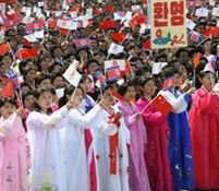 Flacăra olimpică, pentru prima oară în Coreea de Nord