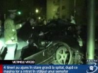 Grav accident de circulaţie la Drobeta Turnu Severin <font color=red>(VIDEO)</font>