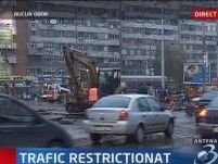 Bucureşti. Trafic rutier restricţionat în pasajul Bucur Obor