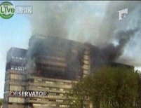 Clădirea unei facultăţi din Olanda s-a prăbuşit în urma unui incendiu