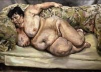 Nudul unei supraponderale, cel mai bine vândut tablou al unui artist contemporan