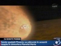 Sonda spaţială Phoenix va pătrunde duminică noapte în atmosfera Planetei Marte