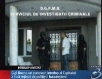 Interlopul Gigi Boeru, reţinut de poliţiştii din Capitală 