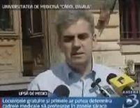 Nicolăescu propune ca medicii din zonele sărace să primească locuinţe gratuite