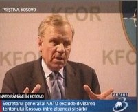 Jaap de Hoop Scheffer: NATO nu îşi va reduce efectivele din Kosovo