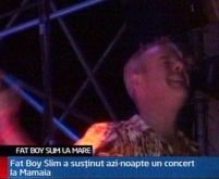 Concertul lui Fatboy Slim a făcut furori la Mamaia