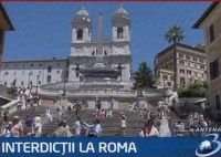 Roma. Gustările, îngheţata şi băuturile, interzise în preajma monumentelor istorice