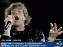 Mick Jagger împlineşte astăzi 65 de ani 
