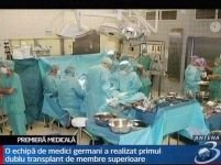 Medicii germani au realizat primul transplant de membre superioare