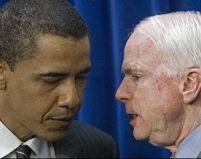 SUA. McCain s-a apropiat de Obama în sondaje, graţie clipurilor electorale negative