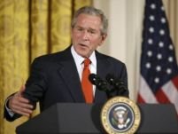 George Bush: Rusia a invadat un stat suveran democrat, acţiune inacceptabilă în secolul XXI