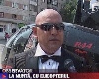 Târgovişte. Elicopter pe post de limuzină, la nunta de 100.000 de euro a unei "fete mari"