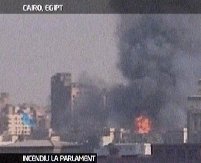 Egipt. Un incendiu de proporţii a izbucnit în clădirea Parlamentului