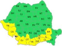Cod galben de caniculă pentru 11 judeţe şi Bucureşti. Prognoza meteo de weekend