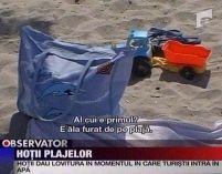 Atenţie sporită la plajă! Hoţii "estivali" fac din ce în ce mai multe victime
