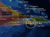 Uraganul Gustav ar putea lovi Mexicul şi SUA în următoarele zece zile