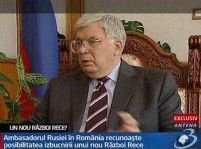 Ambasadorul Rusiei în România nu neagă posibilitatea izbucnirii unui nou Război Rece