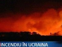Incendiu în Ucraina. 95.000 de tone de muniţii, în pericol de a sări în aer