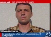 Un militar român ucis şi alţi patru, răniţi în misiune în Afganistan