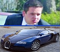 Ce legătură există între Căşuneanu jr, Bugatti Veyron şi un drum judeţean? (VIDEO)