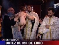 Botez de 100.000 de euro. Manelistul Dan Bursuc şi-a creştinat băiatul