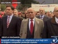 Peste 40.000 de angajaţi ai Volkswagen au protestat în Germania