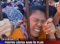 23 de indonezieni au murit călcaţi în picioare, aşteptând să primească bani de la bogătaşi