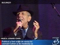 Leonard Cohen a încântat mii de români pe stadionul Arcul de Triumf din Bucureşti