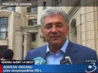 Adriean Videanu, audiat de procurorii DIICOT în dosarul privatizărilor strategice