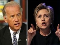 Hillary Clinton l-ar putea înlocui pe Joe Biden în cursa pentru vicepreşedinţia SUA