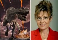 Sarah Palin: "Dinozaurii şi oamenii au trăit în acelaşi timp pe Terra, acum 6.000 de ani"