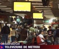 RTV are monopol în staţiile de metrou, fără licitaţie