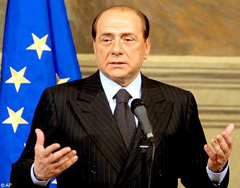 Berlusconi: Bursele din UE ar putea fi închise până la soluţionarea crizei financiare