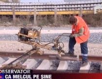 Lucrările la calea ferată Bucureşti-Constanţa, sistate din lipsă de fonduri