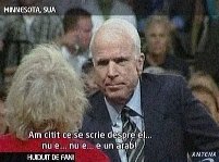 John McCain, huiduit de proprii săi susţinători 