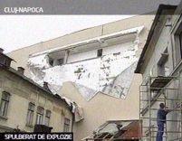 Explozie puternică, soldată cu doi răniţi, într-un imobil din Cluj Napoca